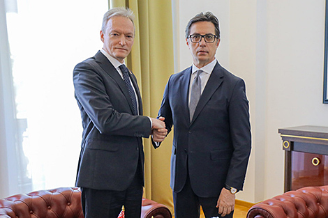 Belarus’ ambassador presents credentials to president of North Macedonia