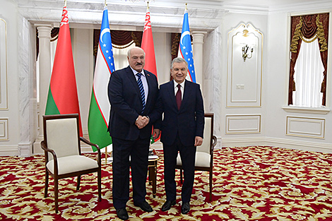 Lukashenko meets with President of Uzbekistan Shavkat Mirziyoyev