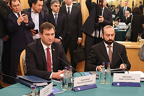 Belarus attends CIS Foreign Ministers Council meeting in Moscow