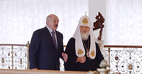 Belarus president wishes Happy Easter to Patriarch Kirill