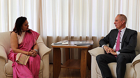 Belarus, India discuss bilateral high-level visits