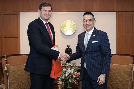 Belarus’ FM makes first official visit to Thailand