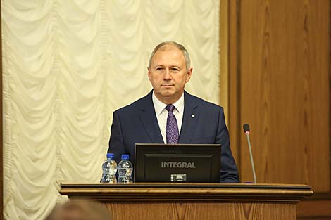 New PM Sergei Rumas introduced to Belarusian parliament