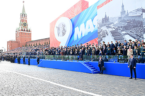 Lukashenko participates in Victory Day festivities in Moscow