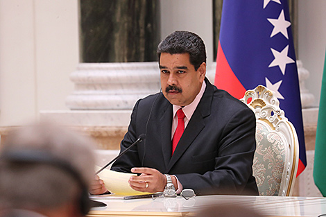 Lukashenko sends birthday greetings to Venezuela President Nicolas Maduro