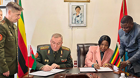 Belarus, Zimbabwe sign military cooperation agreement