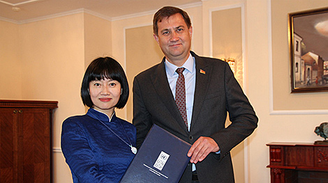 Belarusian FM, new UNDP Resident Representative discuss joint projects