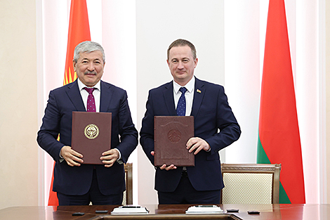 Belarus, Kyrgyzstan sign cooperation roadmap through 2030