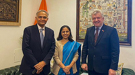 Belarus, India discuss bilateral cooperation