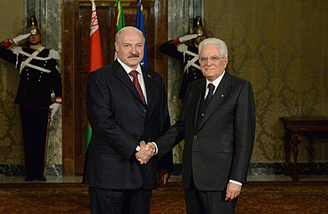 Lukashenko sends National Day greetings to Italy President Sergio Mattarella