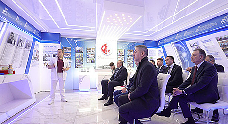 Milorad Dodik visits Minsk Center for Surgery, Transplantology and Hematology