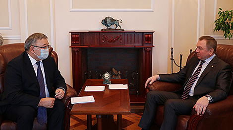 Belarus, Kazakhstan discuss schedule of meetings at highest level