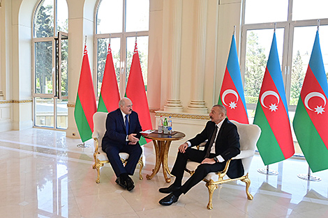 Lukashenko, Aliyev talk over phone Lukashenko, Aliyev talk over phone