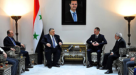 Belarus to continue to provide support to Syrian reconstruction