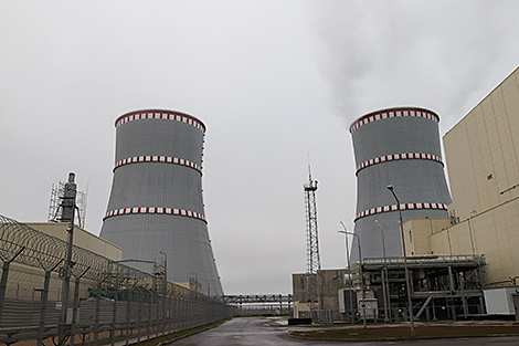 Belarusian nuclear power plant second unit construction progress described