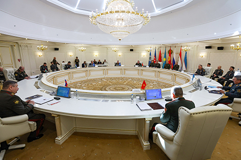 CIS multilateral military cooperation discussed in Minsk