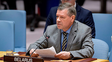 Belarus attends UN Security Council Open Debate
