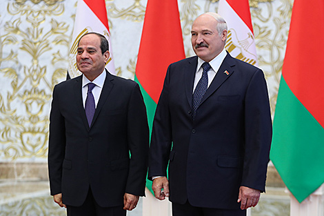 Egypt president invited to visit Belarus