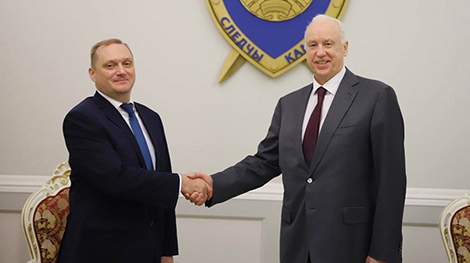 Belarusian, Russian investigation committees discuss cooperation in crime control