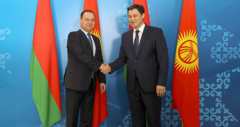 PM: Belarus is interested in new projects with Kyrgyzstan