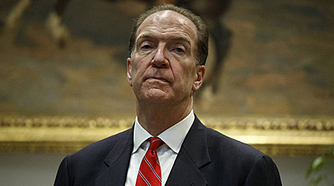 Lukashenko congratulates David Malpass on his appointment as World Bank Group President