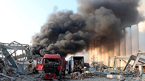 Lukashenko sends condolences to Lebanese president over Beirut explosion