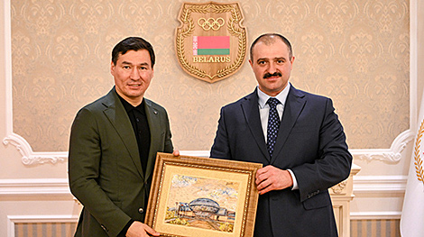 Belarus’ NOC president, Kalmykia head discuss 2nd CIS Games