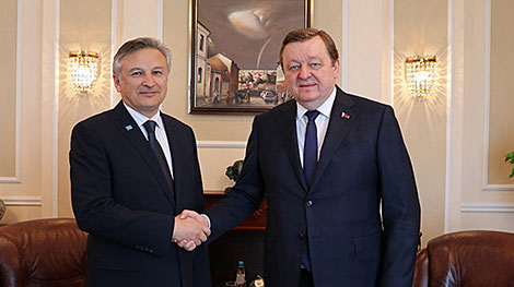 Belarusian FM meets UN resident coordinator