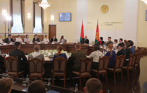 Lukashenko suggests summer army service for Belarusian university students