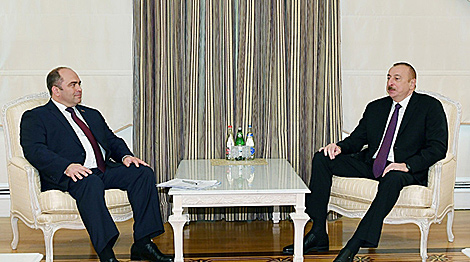 Azerbaijan president meets with Belarus vice prime minister