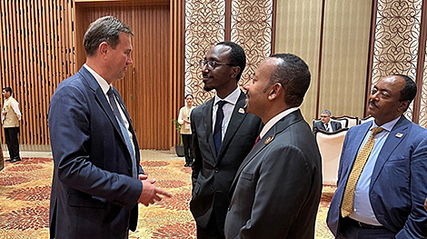 Belarus’ FM discusses lifting of visa restrictions with foreign counterparts in New Delhi