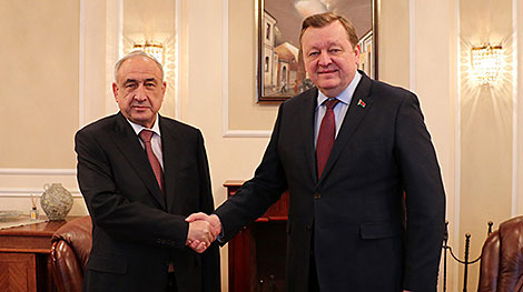 Belarus, Azerbaijan discuss organization of forthcoming high-level, top-level visits