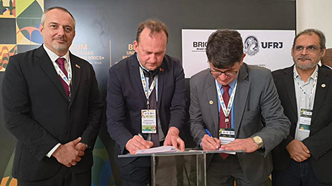 Belarusian universities presented at BRICS+ Universities Rectors' Forum in Brazil