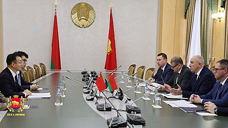 Organization of first Belarus-China forum of regions discussed with Chinese ambassador
