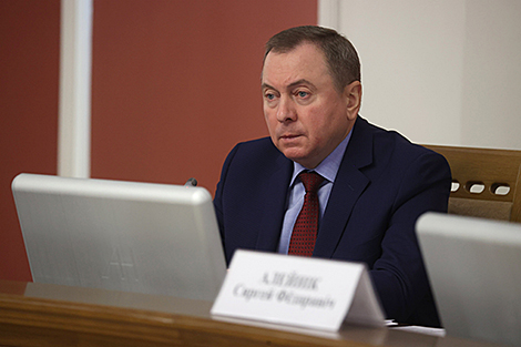 Makei: Belarus stands ready to help find ways to establish equal dialogue in the region