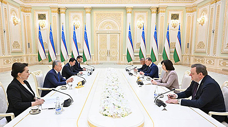 Top Belarusian senator meets with Uzbekistan president