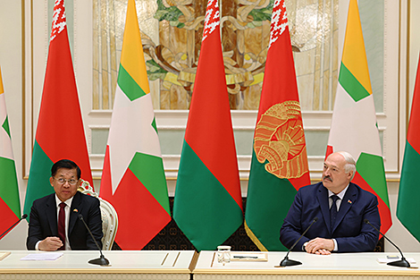 Lukashenko: Belarus and Myanmar will seize on opportunities to deepen relations