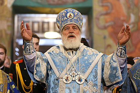 Lukashenko sends birthday greetings to Metropolitan Pavel