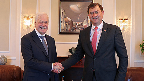 Ryzhenkov, Gryzlov discuss Supreme State Council session, Eurasian security conference in Minsk