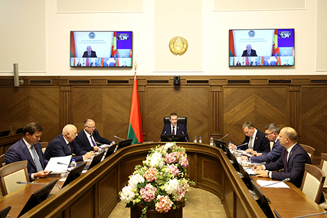 Belarusian government to review draft state programs for 2026-2030
