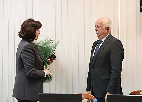 New Minsk mayor introduced to Minsk City Hall staff