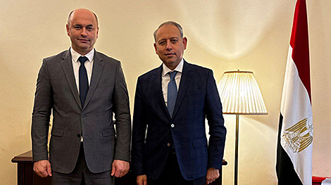 Ambassadors of Belarus, Egypt discuss interaction in politics, economy, humanitarian affairs