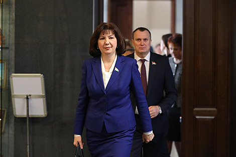 New Belarusian senate speaker elected