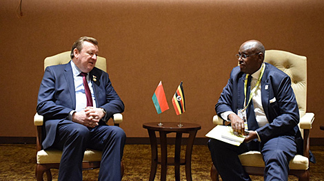 Belarus’ FM meets with colleagues from Algeria, Philippines, North Korea at NAM summit in Uganda