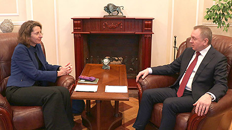 Belarusian foreign minister meets with OSCE’s new representative in contact group on Ukraine