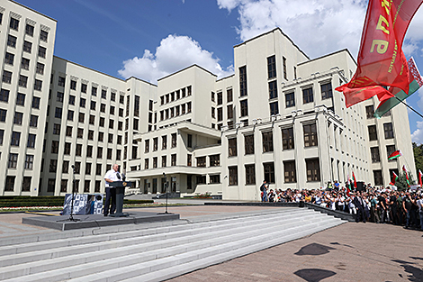 Lukashenko speaks about changes, reforms