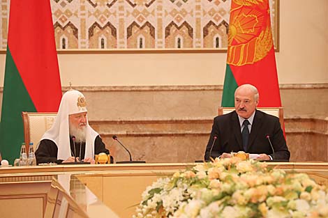 Belarus president describes head of Russian Orthodox Church as kindred spirit
