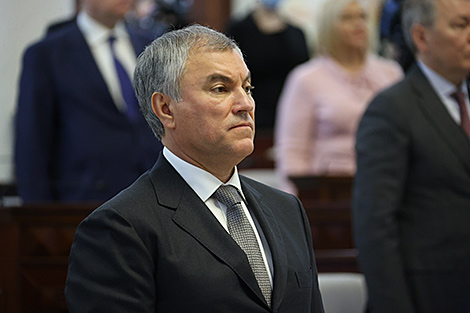 Vyacheslav Volodin re-elected Chairman of Belarus-Russia Union State PA