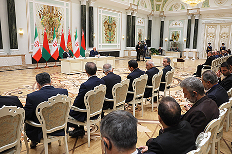 Lukashenko describes Western sanctions against Belarus, Iran as economic terrorism