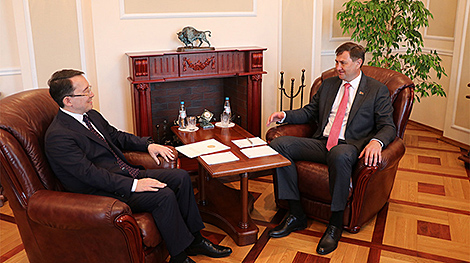 Ryzhenkov meets with  Kazakhstan’s ambassador